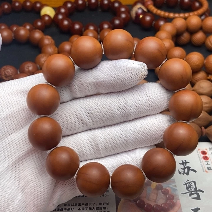手串/手链橄榄核1.75鸡血红铁核全品