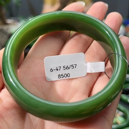 和田玉（碧玉）手镯未镶嵌