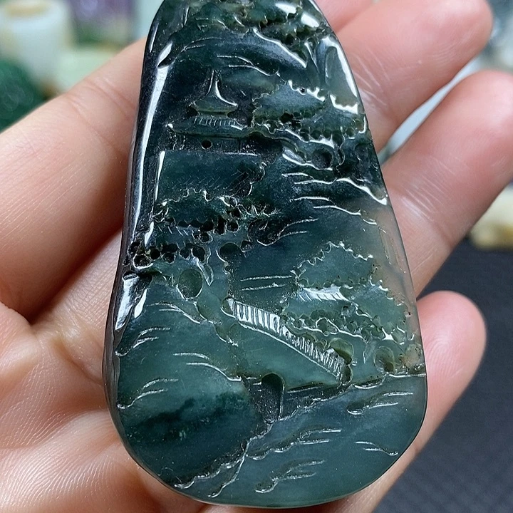 紫金钵盂菩提吊坠