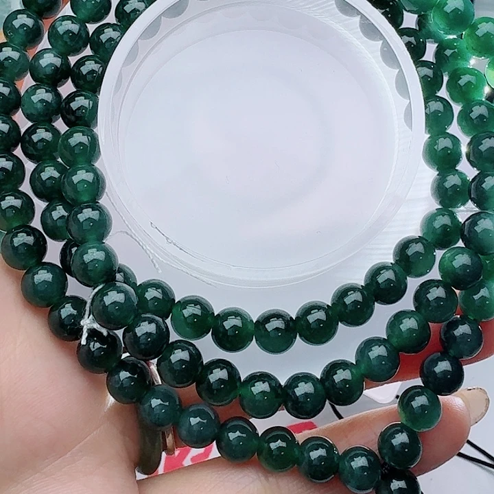 翡翠颈饰未镶嵌鬼*刃