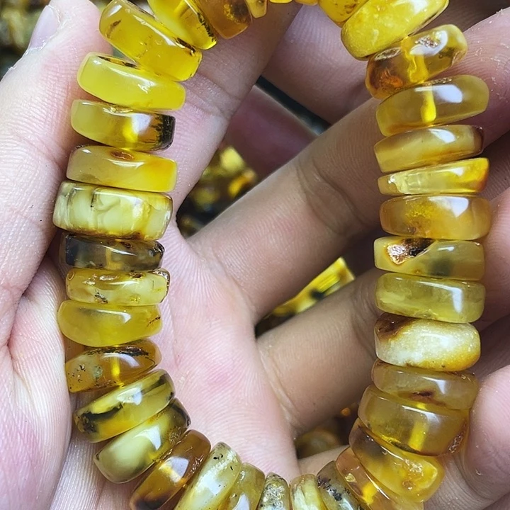 琥珀未镶嵌珠宝奇石