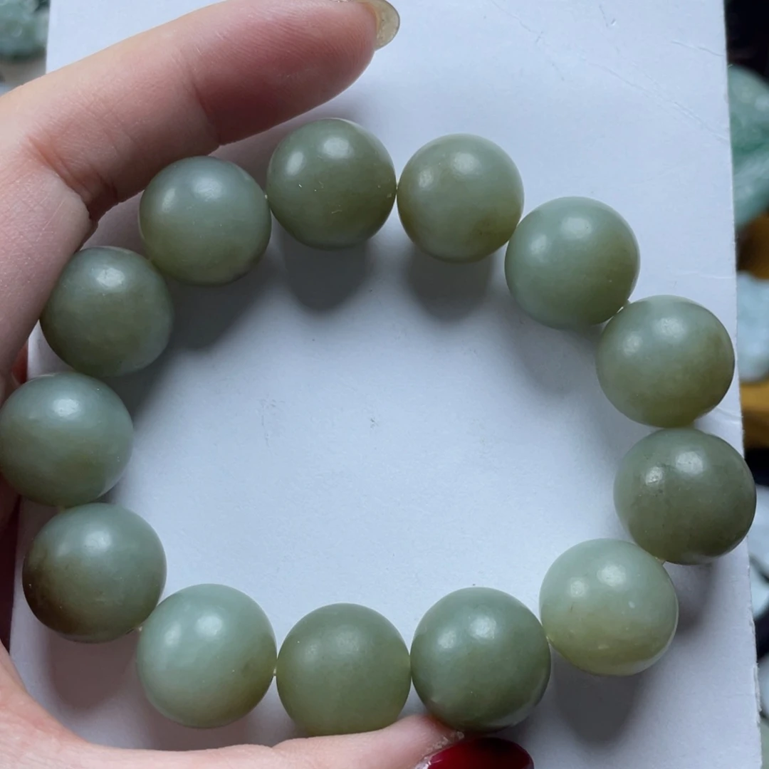 和田玉手链未镶嵌手串