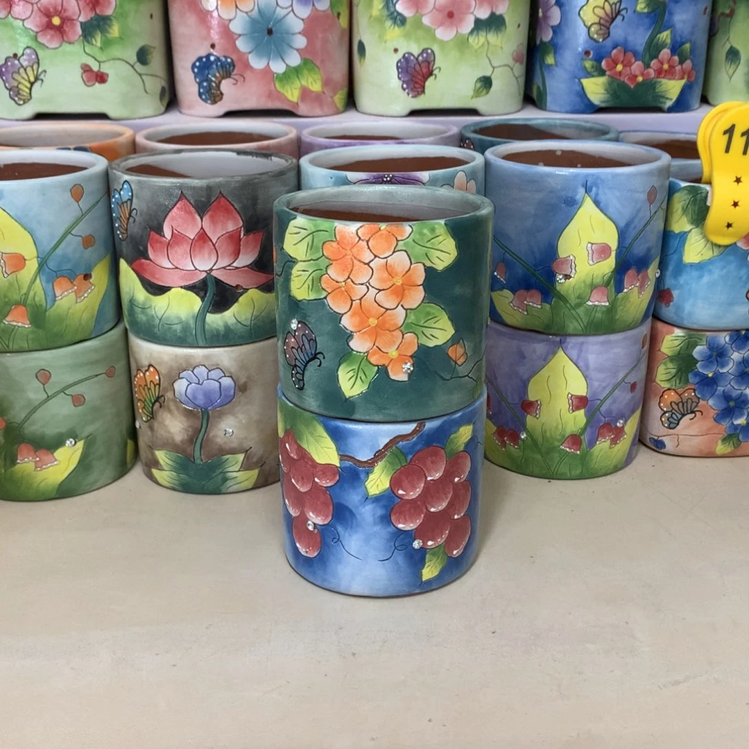 福利正品红陶花盆