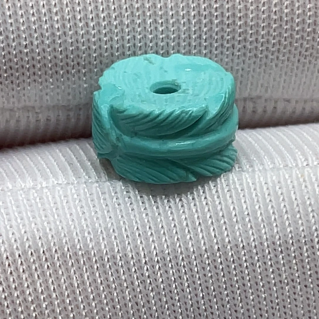 绿松石未镶嵌挂件