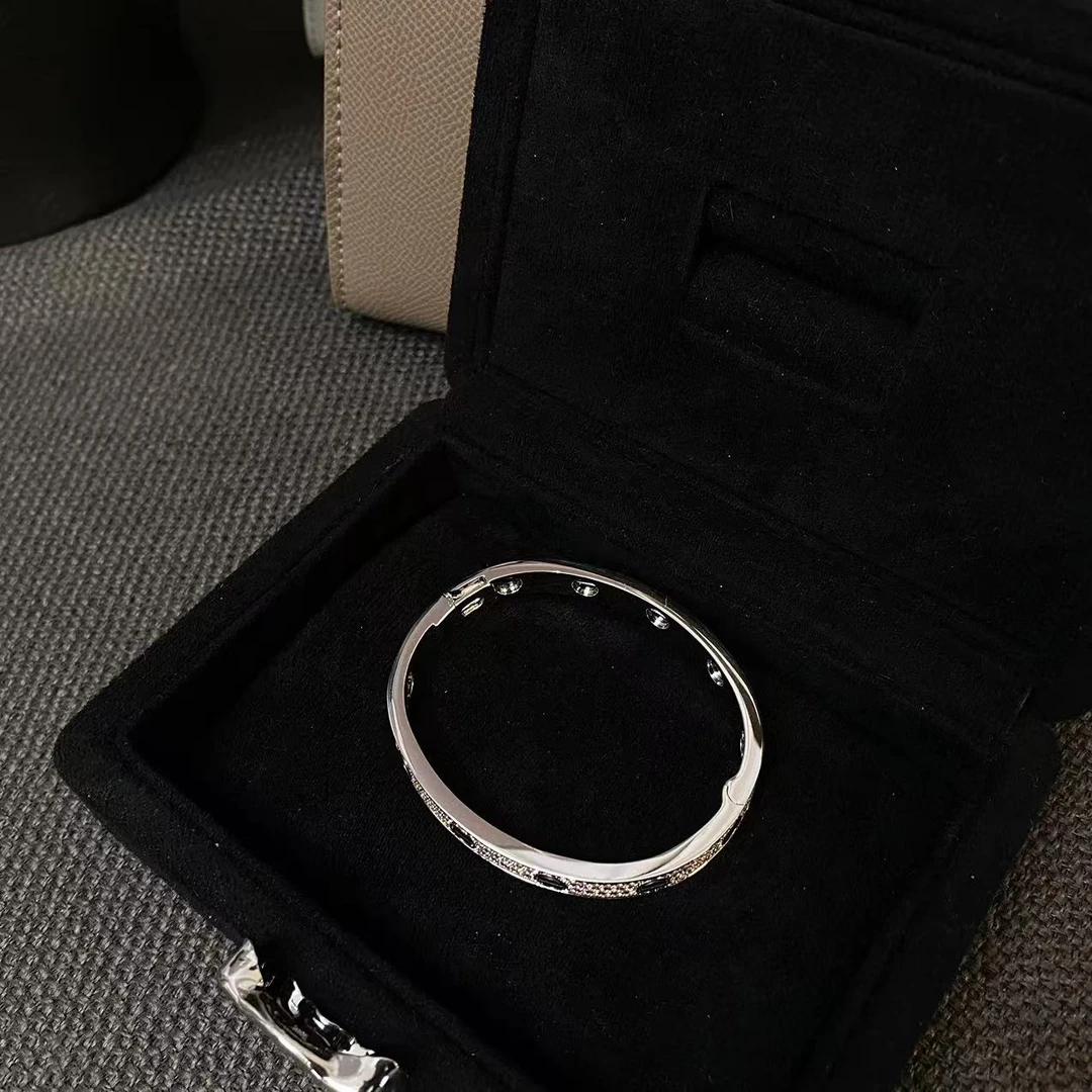 黑色满天星圈圈手镯 气质轻奢时尚百搭Z0234