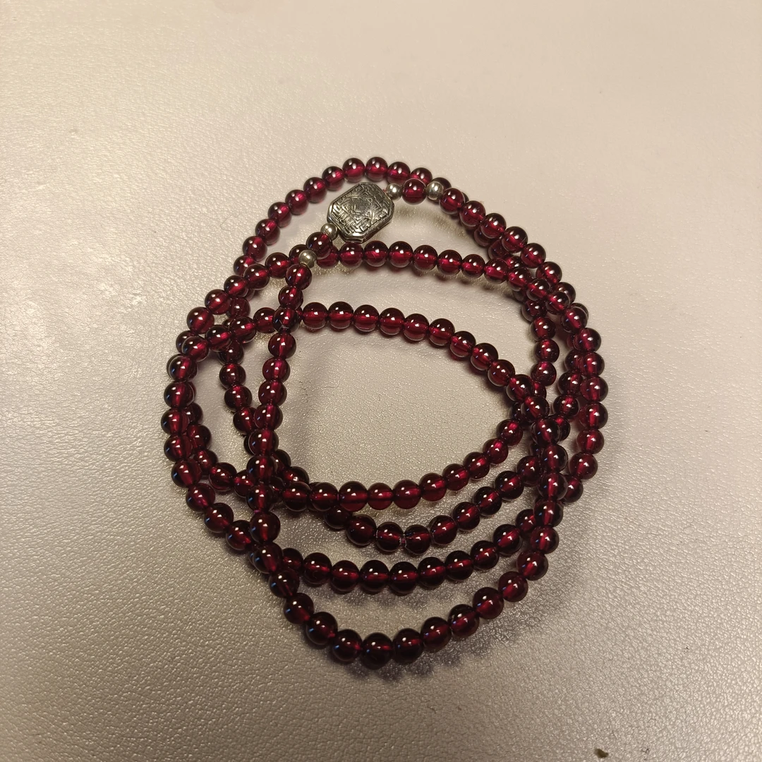 纯铜锆石手链 福牌搭配女款多圈