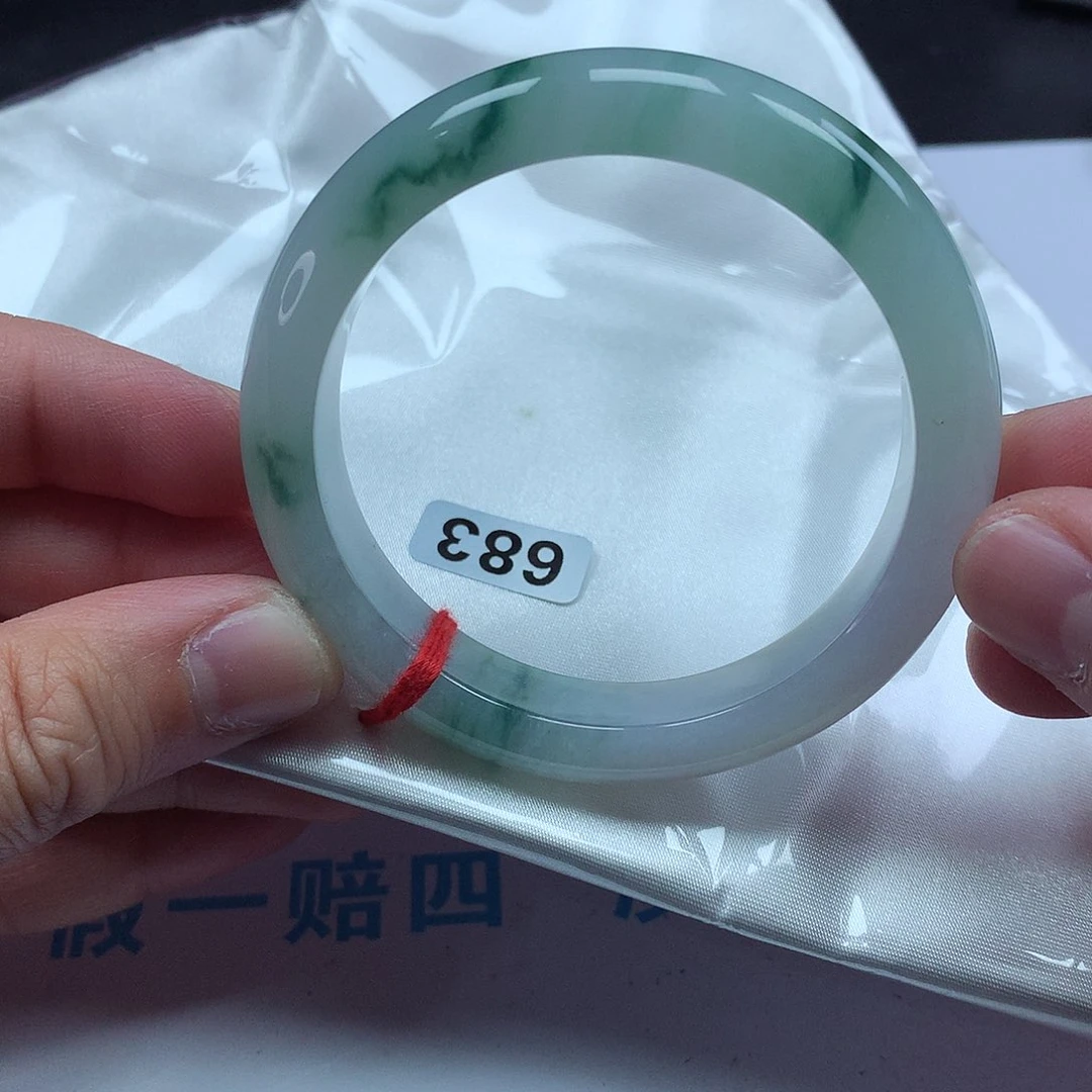 翡翠手镯未镶嵌54正圈