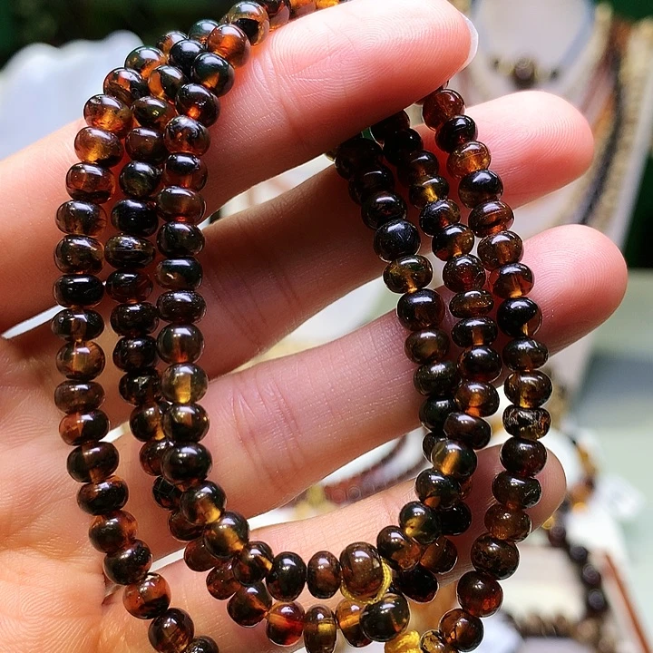 琥珀未镶嵌裸石抚顺琥珀5/Y598