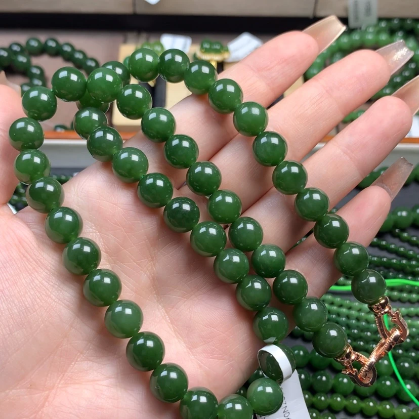 【闪购商品】和田玉（碧玉）颈饰未镶嵌我****王