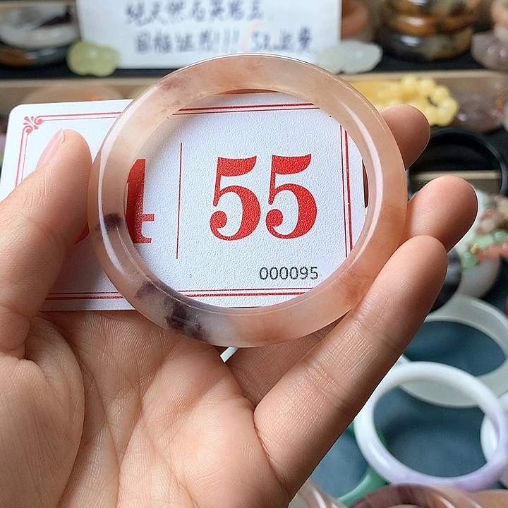 石英质玉（黄龙玉）未镶嵌手镯