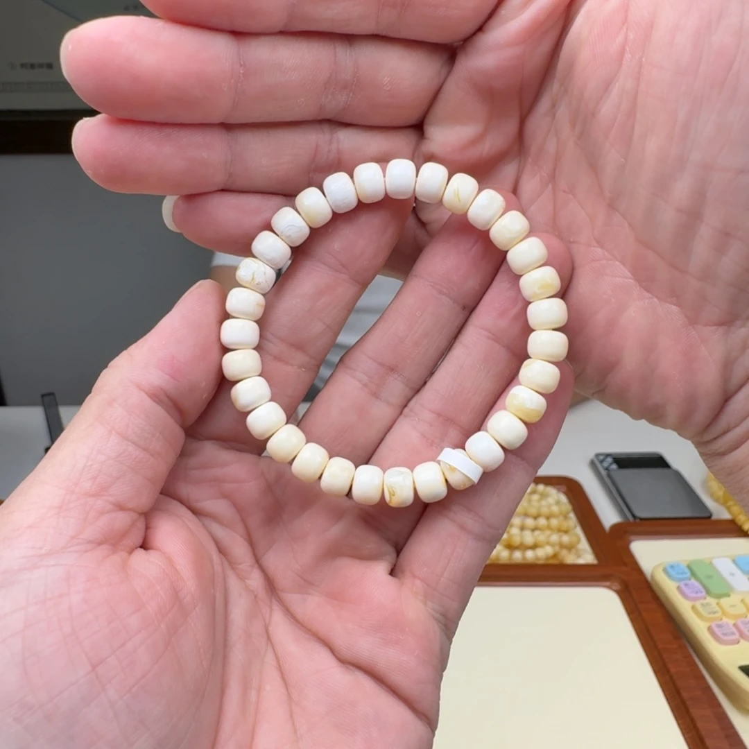 琥珀未镶嵌手链蜜蜡手串