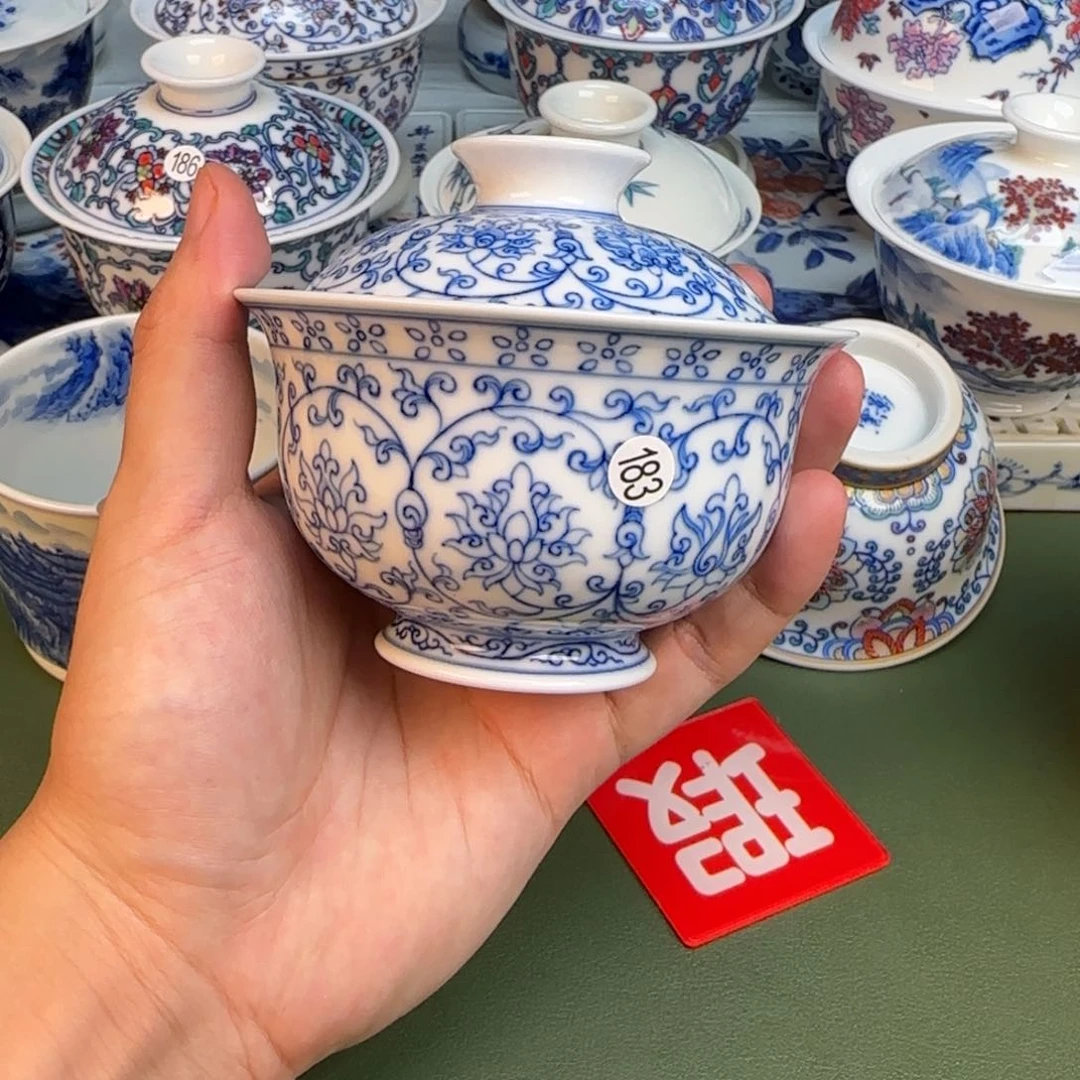 彦祖纯手工手绘茶具183