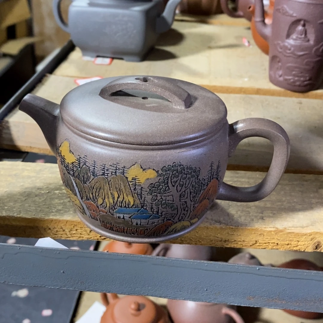 紫砂茶壶原矿手工78