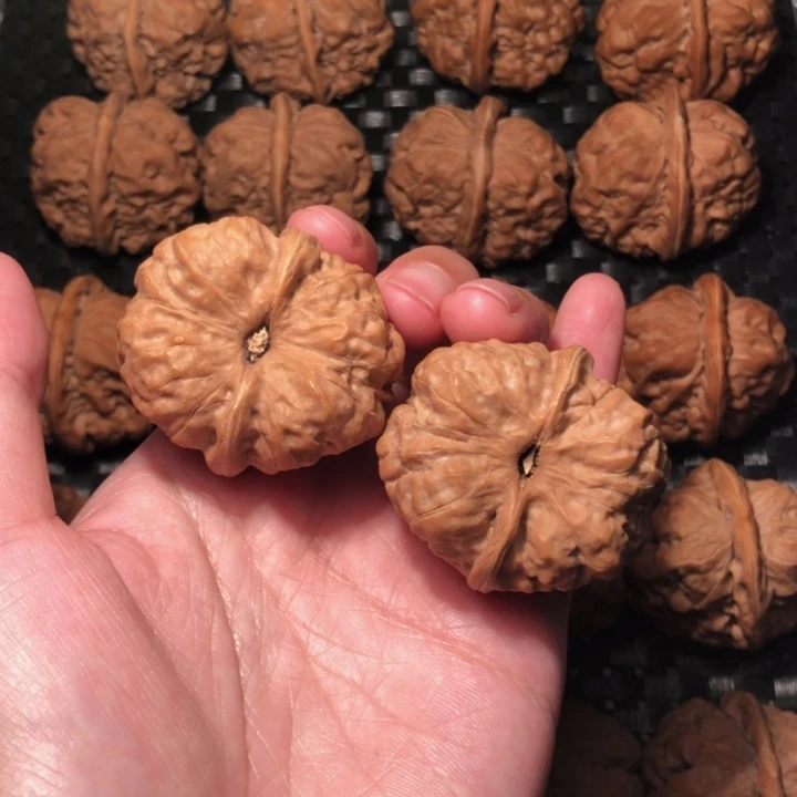 不***4把件文玩核桃蛤蟆