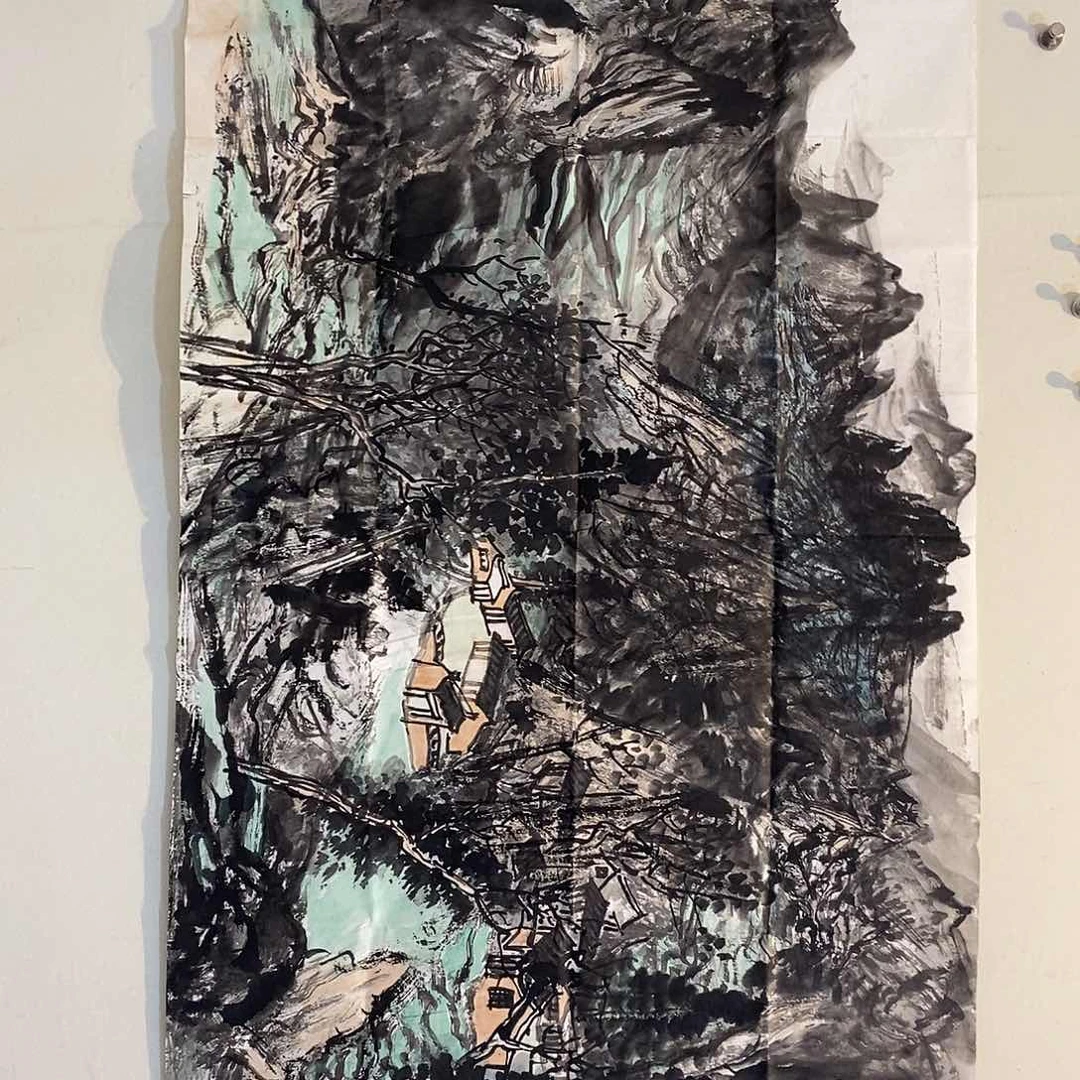 国画王广存老师作品