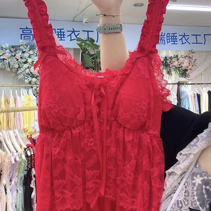 三醋酯纤维吊带睡裙