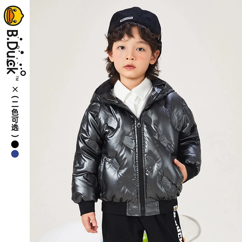 B.Duck小黄鸭童装儿童冬季男女童时尚保暖外套潮 BF5316007
