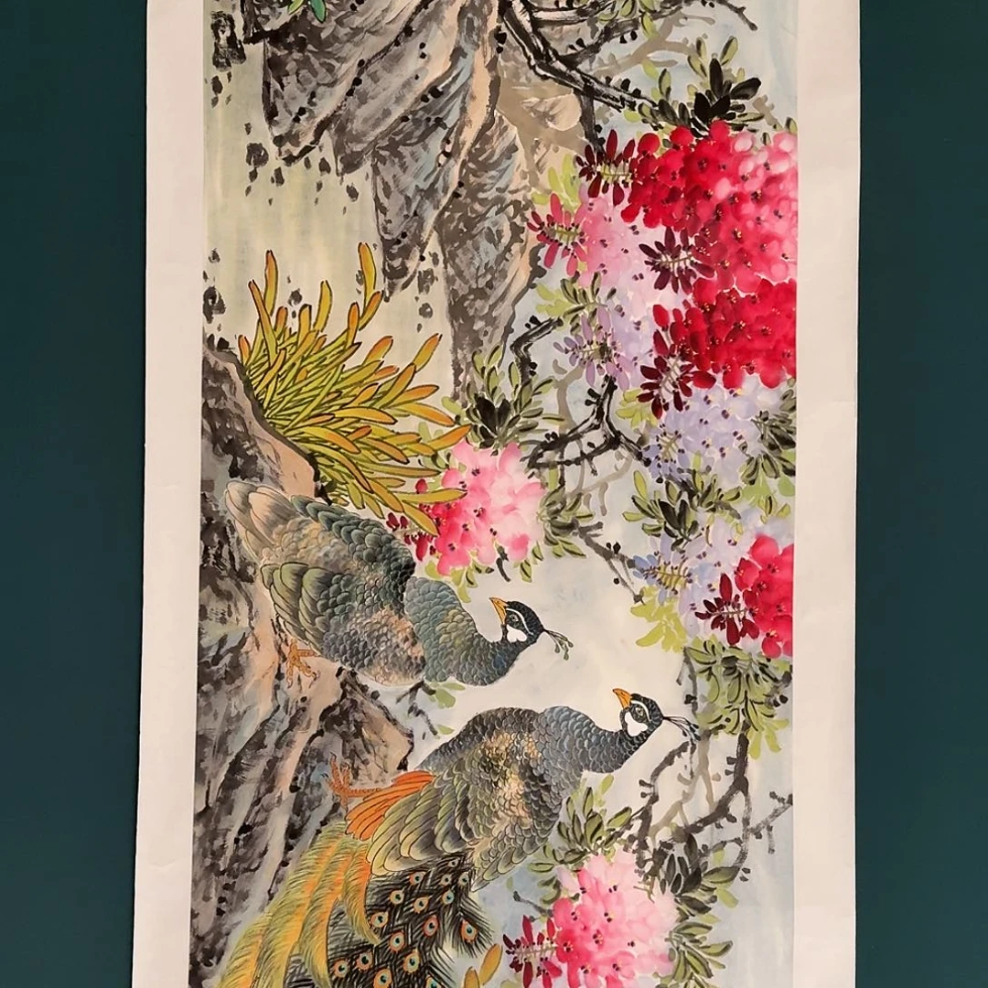 国画丁老师的作品