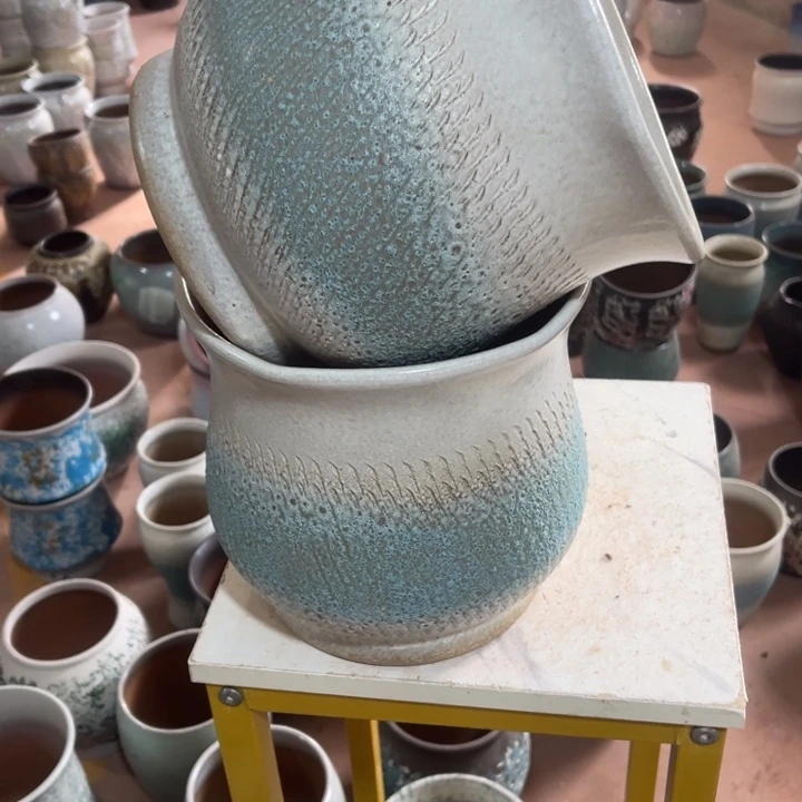 花盆紫砂口径21高度21两只正品