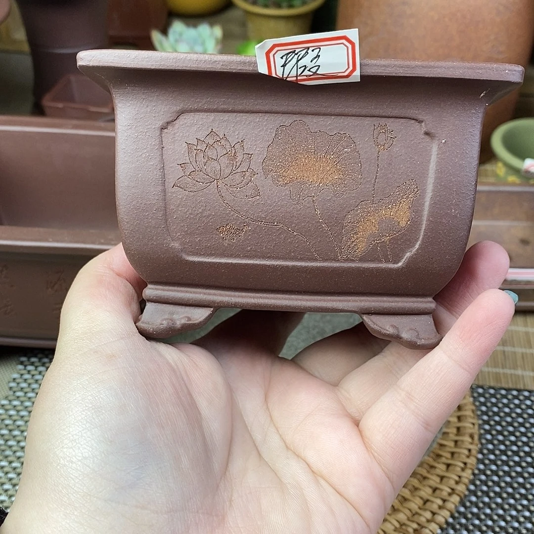 宜兴紫砂精品花盆