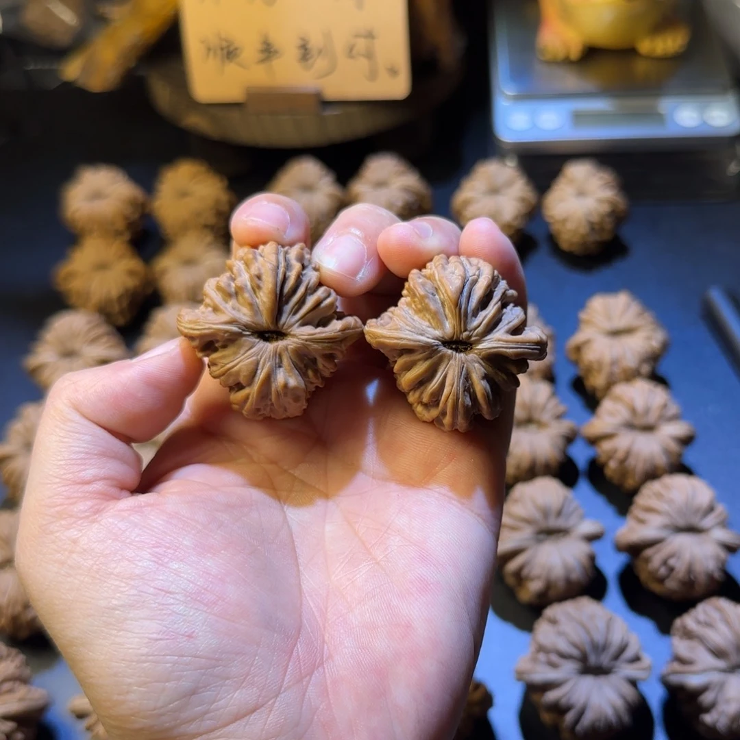 核桃手串/手链园**吃园子拱桥楼37尺寸核桃