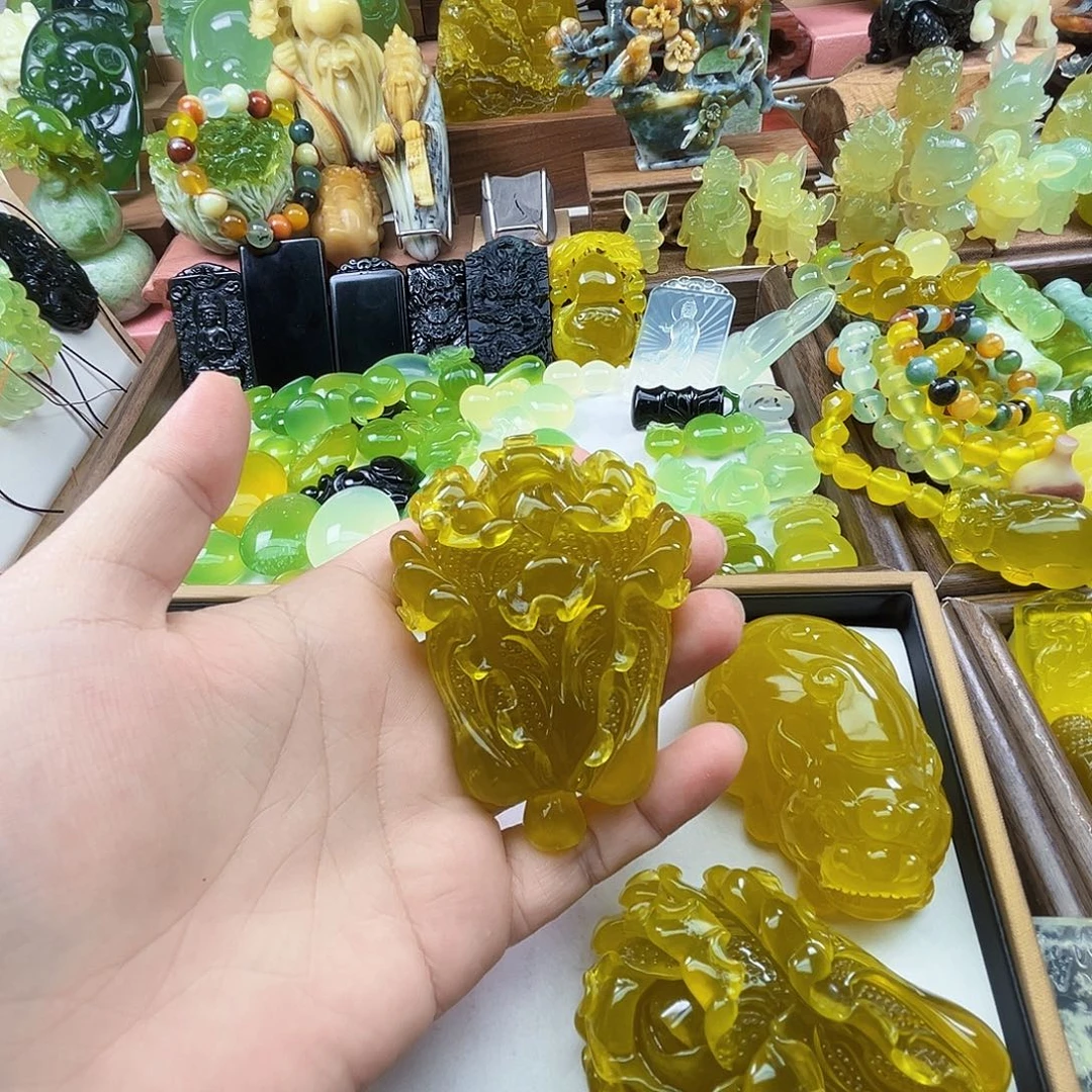 ****岫玉未镶嵌吊坠(不含链)