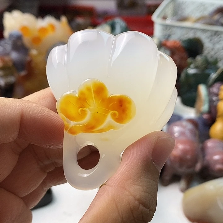 未镶嵌颈饰玛瑙/玉髓
