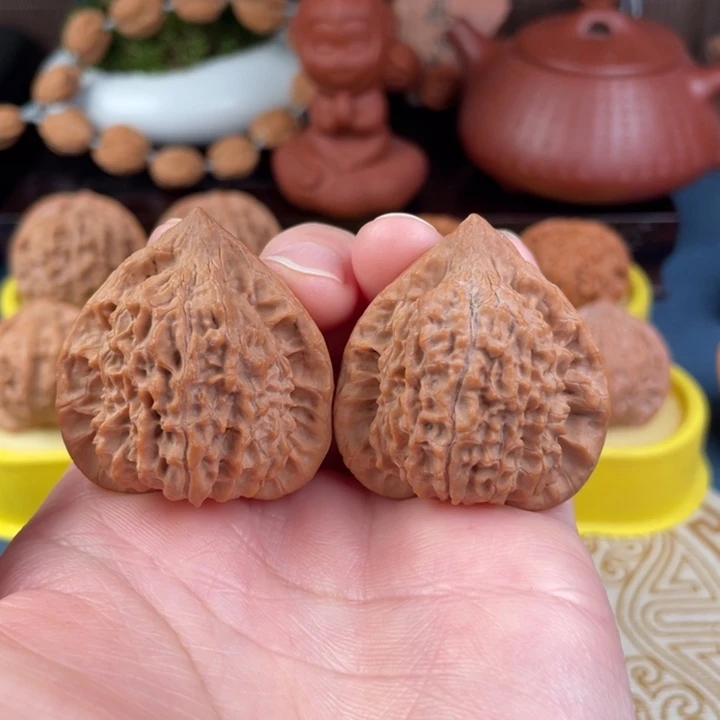 吊坠文玩核桃朱雀38