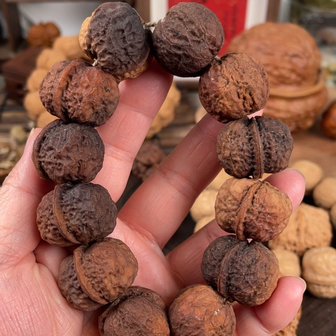 文玩核桃把件今**悔毕方12颗