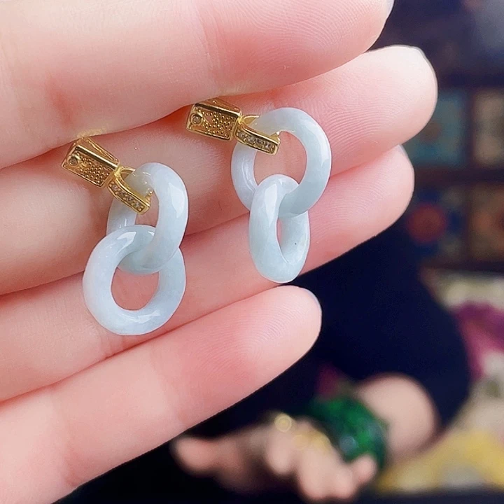 翡翠银S925镶嵌颈饰多样性