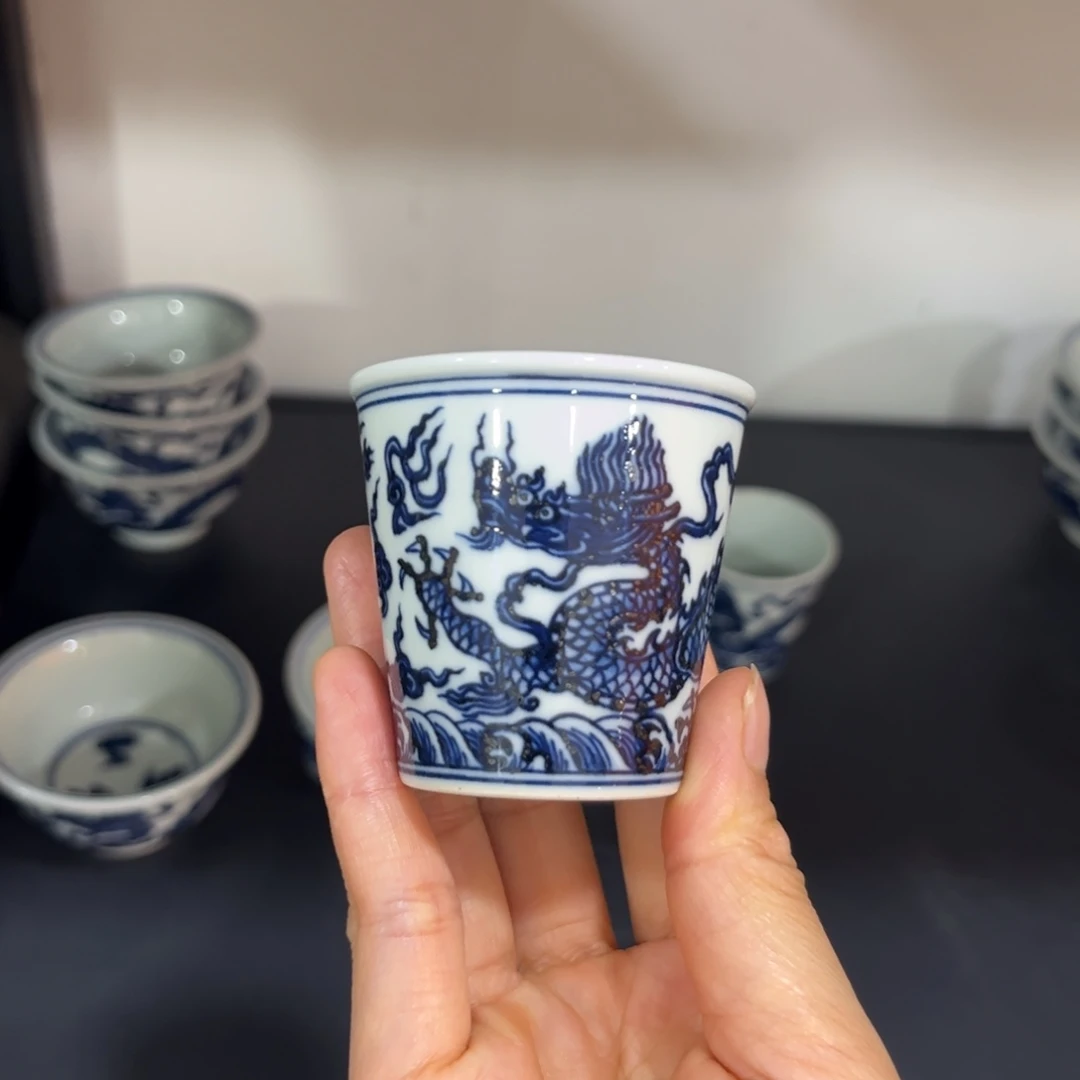 宣德海水龙小可乐杯