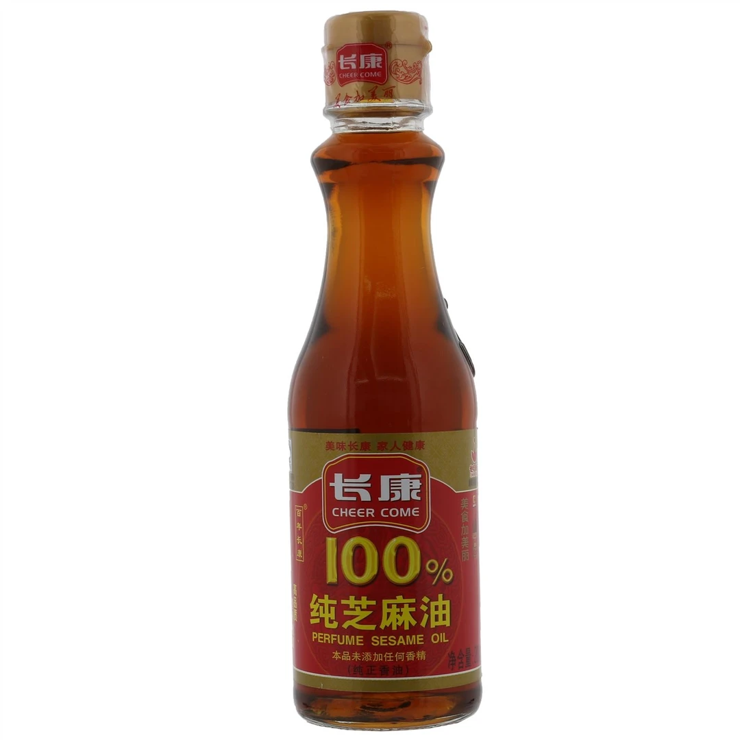 长康 百分百纯芝麻油 200ml/瓶