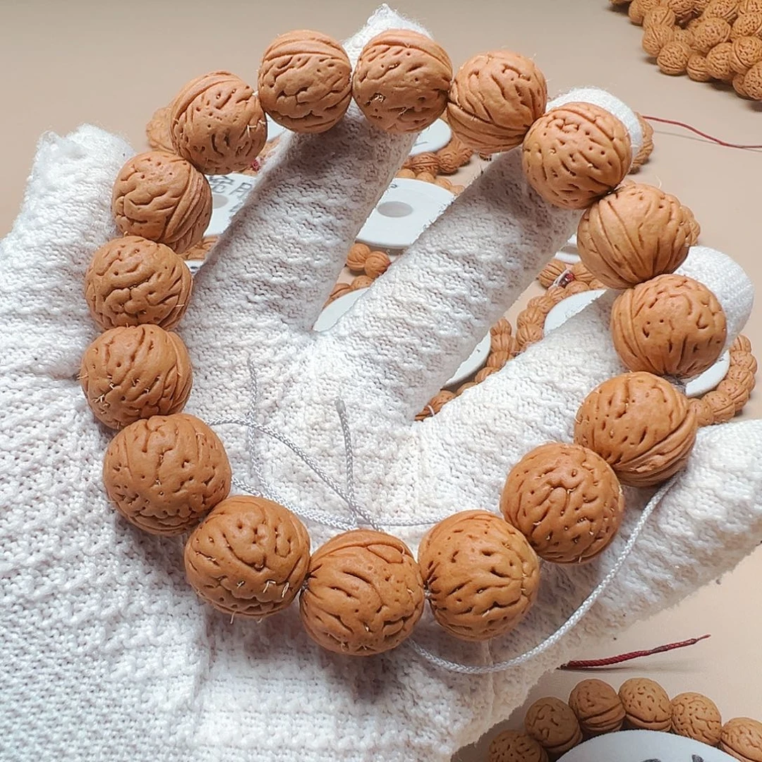 桃核手串1.8红皮土豆