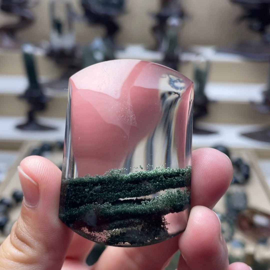 水晶未镶嵌吊坠(不含链)