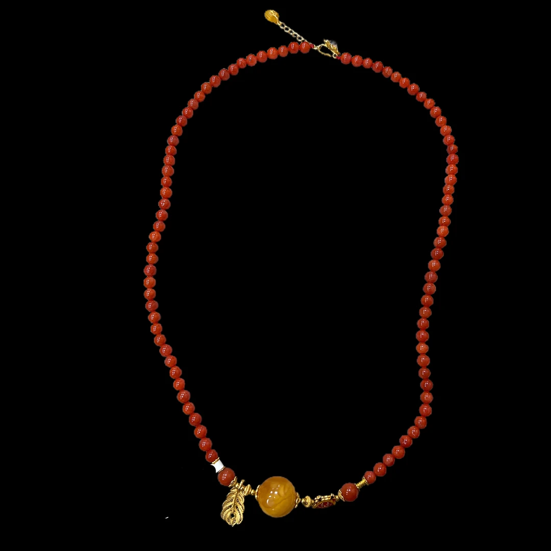 V9631南红项链孤品