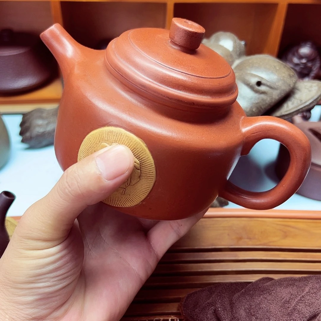茶壶紫砂450毫升宜兴原矿紫砂壶手工制作