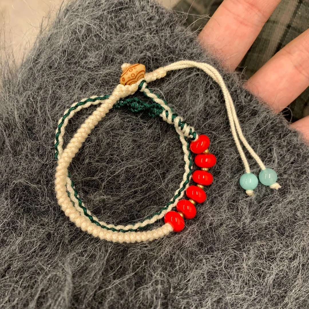 合金莫桑石手链 小众百搭设计感时尚个性手链10322-13