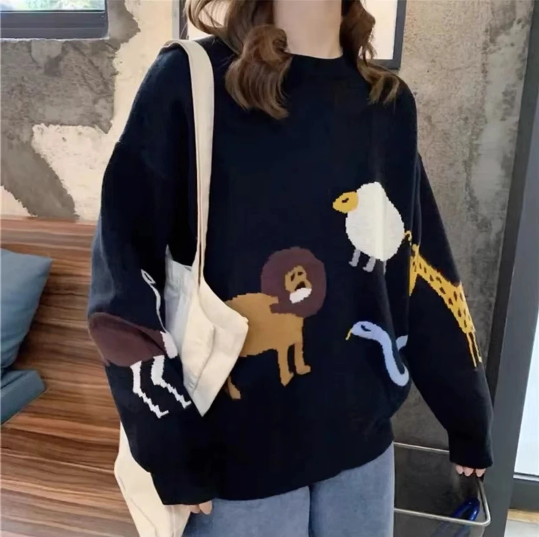 【401-450】女毛衣开衫款打底衫薄款时尚欧美风磨毛长袖针织网红