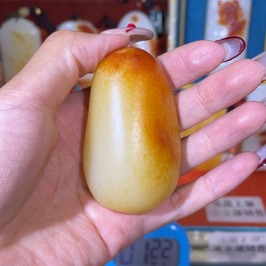 无***。和田玉未镶嵌把件