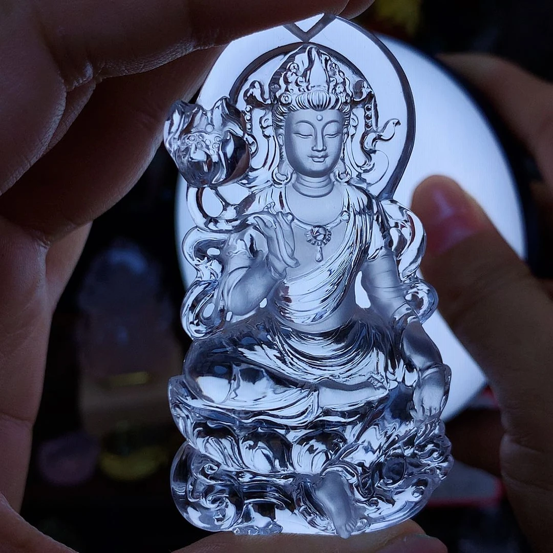 水晶颈饰未镶嵌c*，