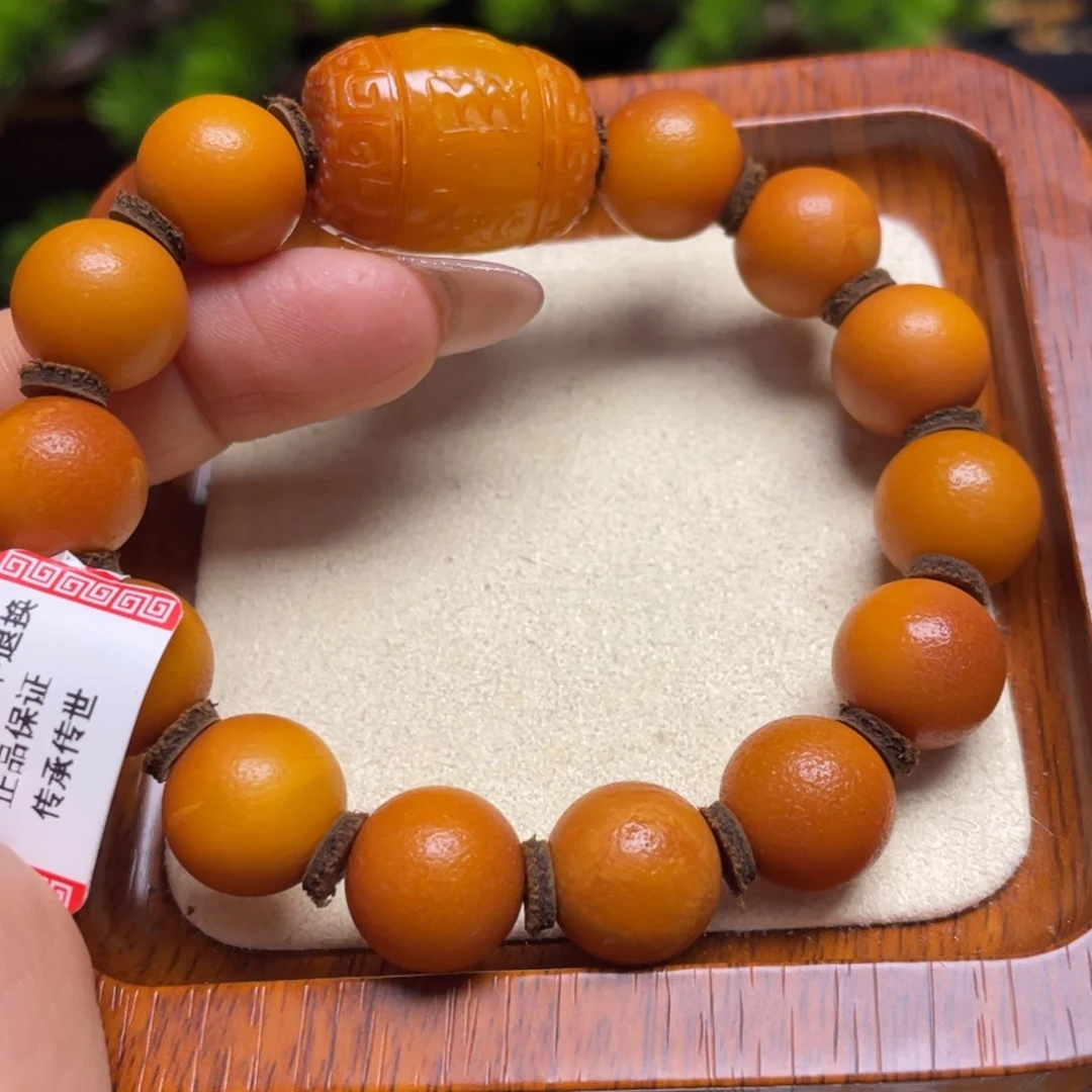 蜜蜡手链未镶嵌手串