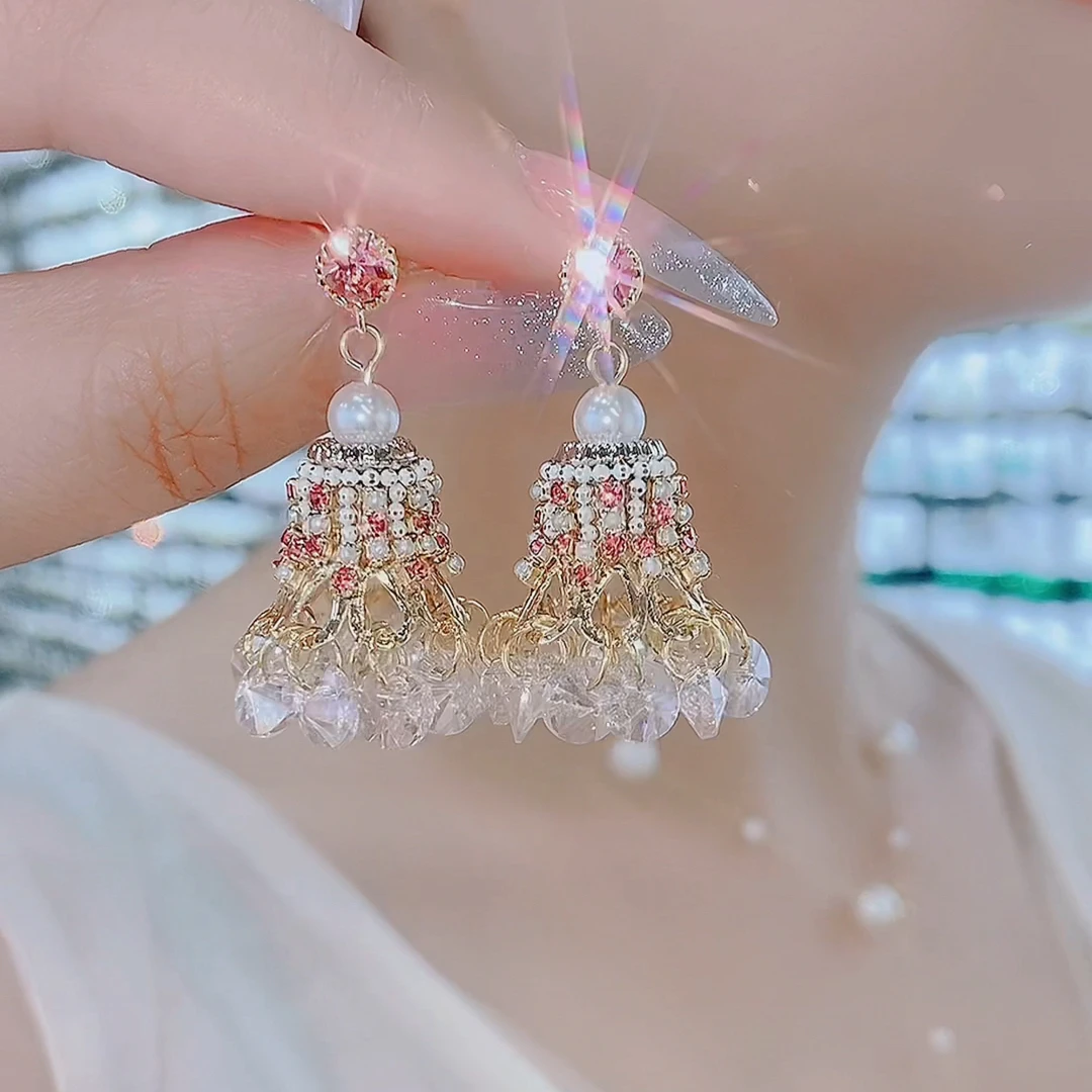 铜合金树脂耳饰 916-轻奢原创设计感明艳精致灵动潮流新品耳环