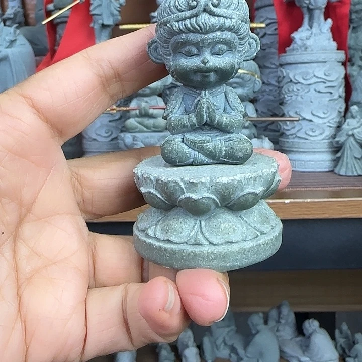 石材小悟空+底座