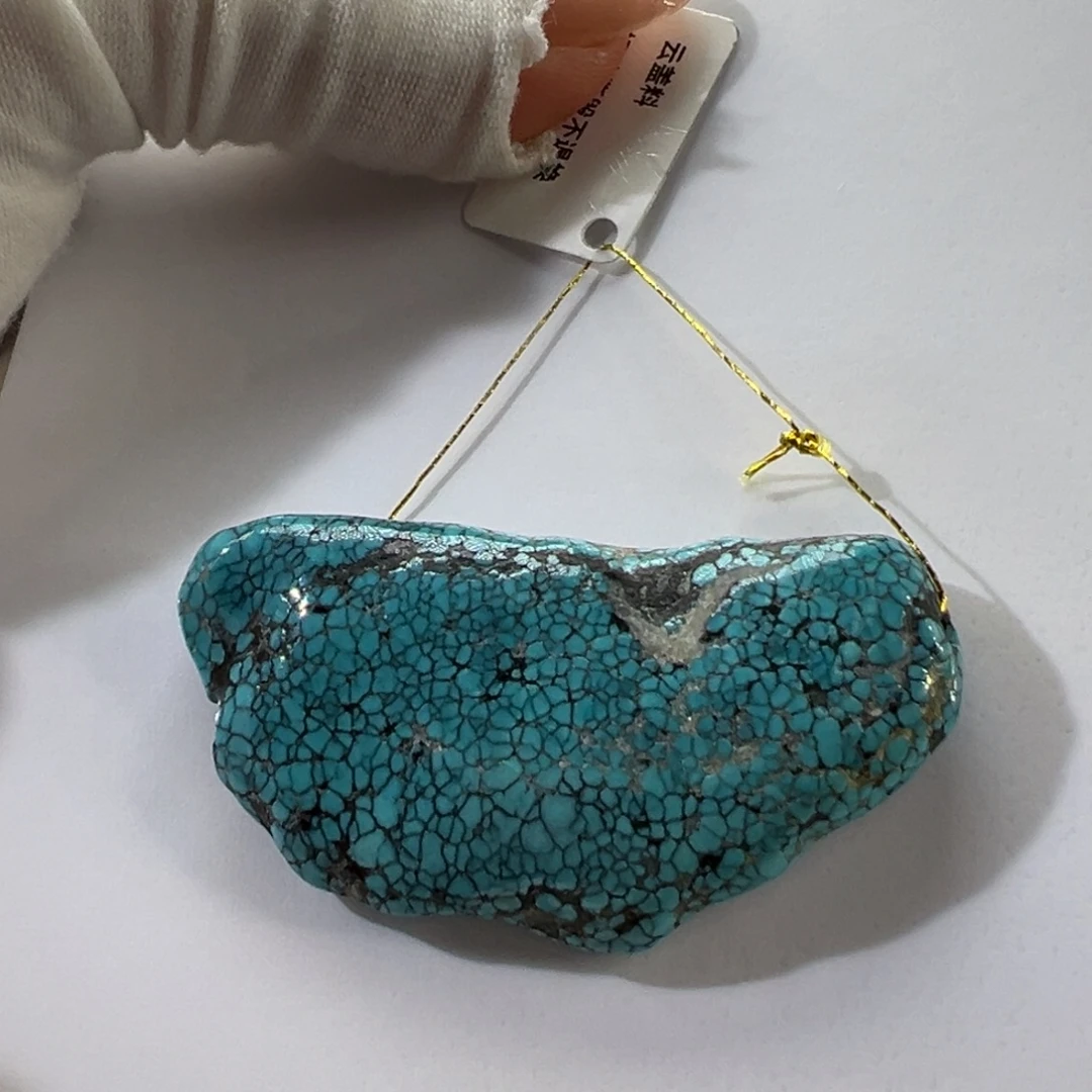 绿松石未镶嵌挂件