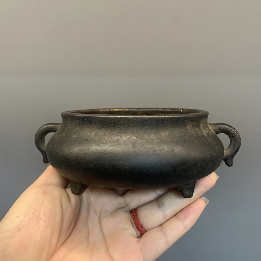 家居摆件 铜香炉一个