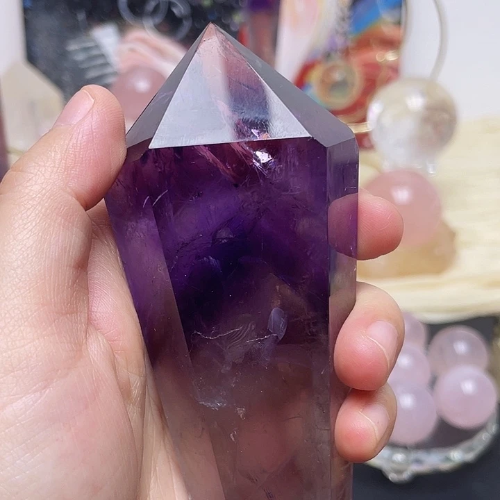 紫晶银S925镶嵌珠宝半成品