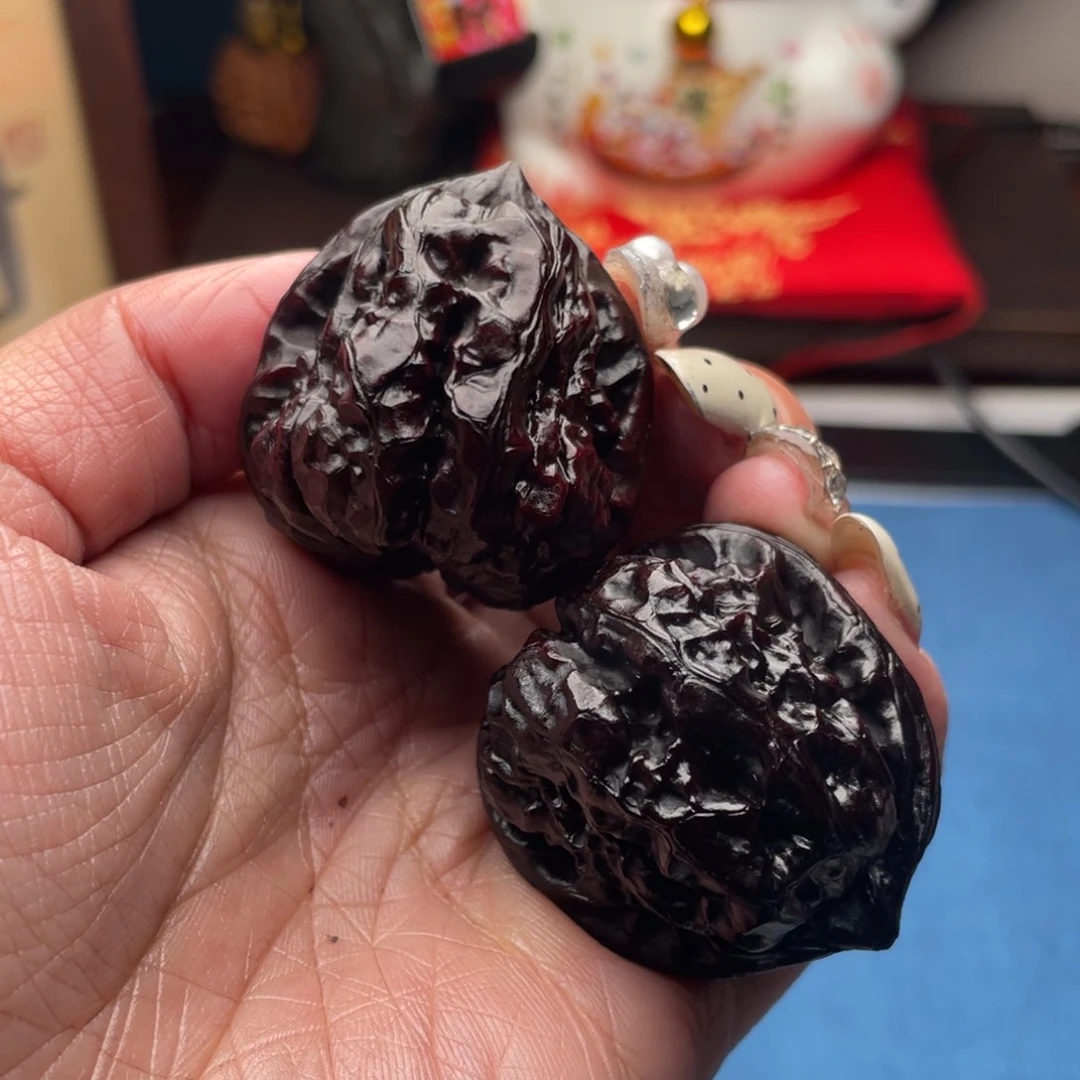 吊坠文玩核桃高尖蛙