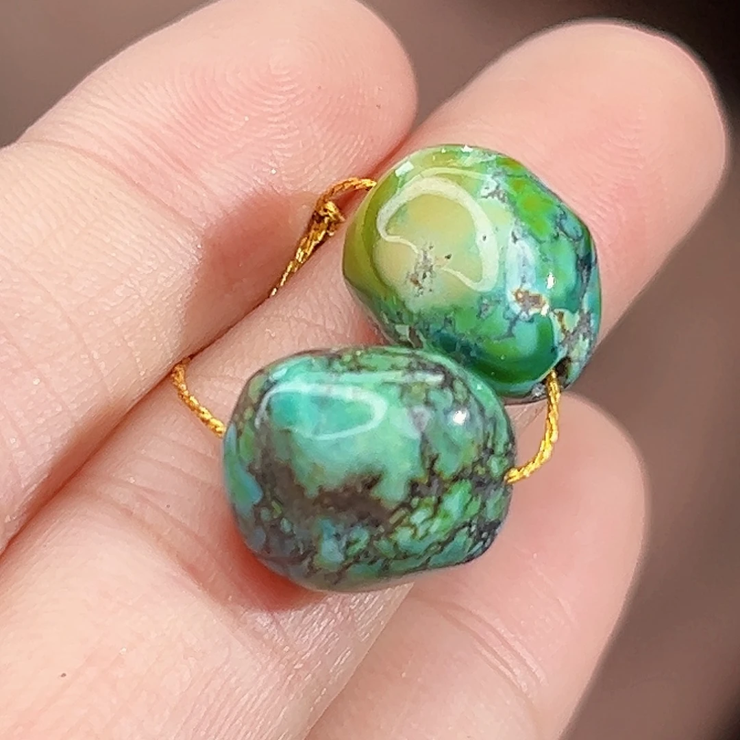 绿松石未镶嵌珠宝奇石