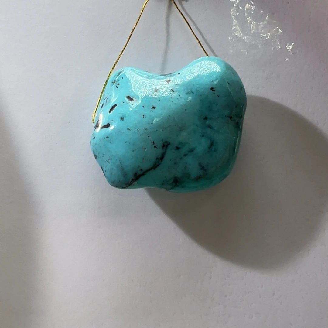 绿松石未镶嵌挂件