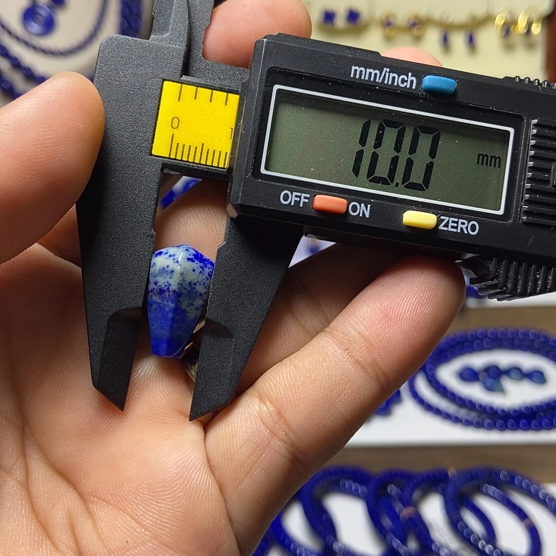 青金石未镶嵌老矿 鲨鱼背 三通